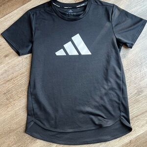 Adidas Women’s Black Tee with White Logo
